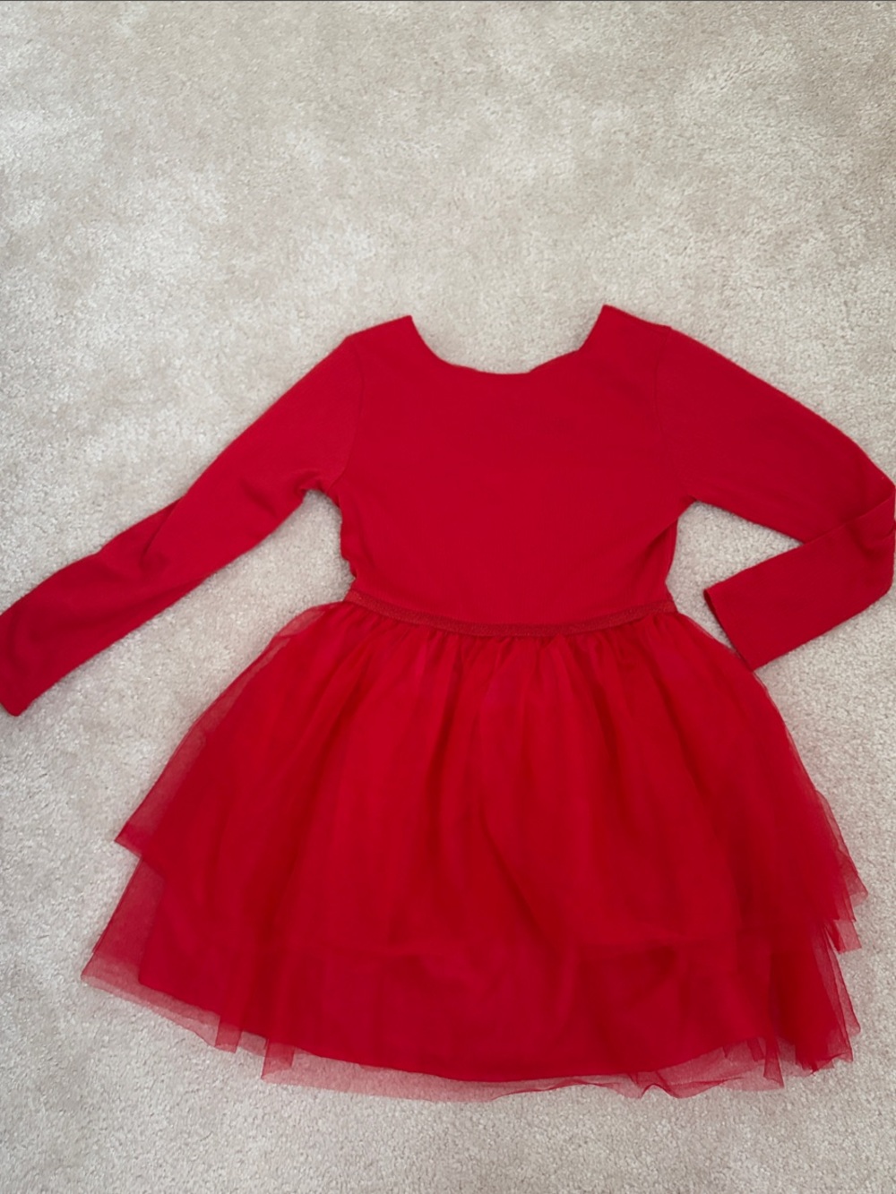 H&M Red Tulle Skirt Kids Costume Dress